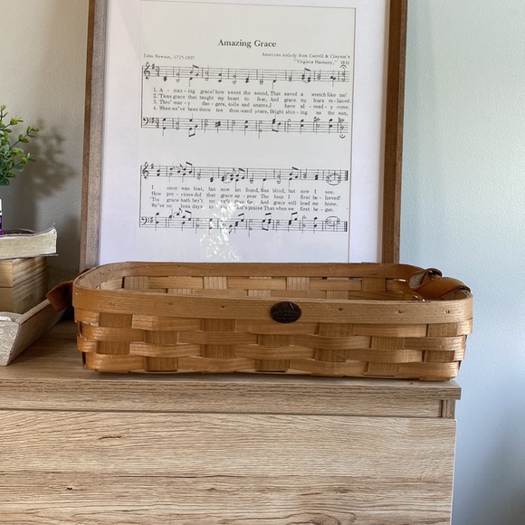 peterboro basket co Accents Vintage Peterboro Basket Co Wood Basket Poshmark